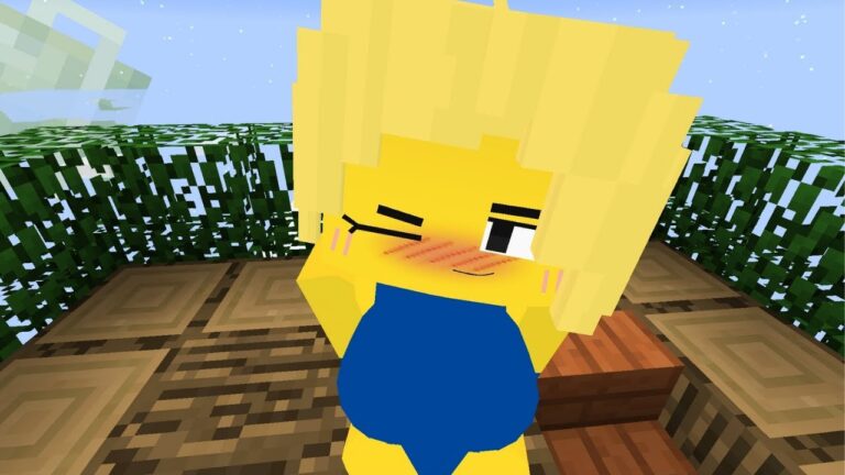 I Gave Jenny Tyan Diamonds On SkyBlock In Minecraft... What