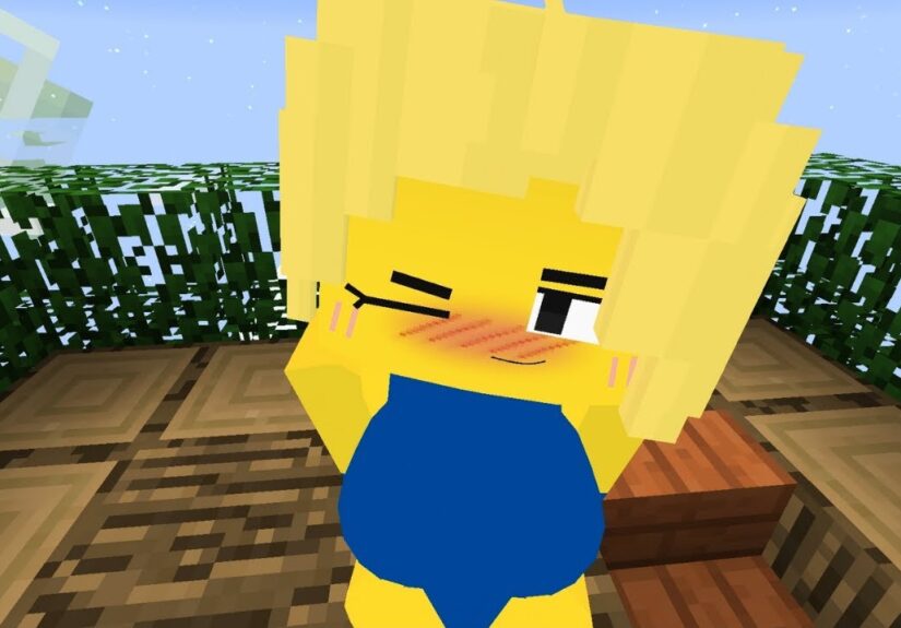 I Gave Jenny Tyan Diamonds On SkyBlock In Minecraft... What