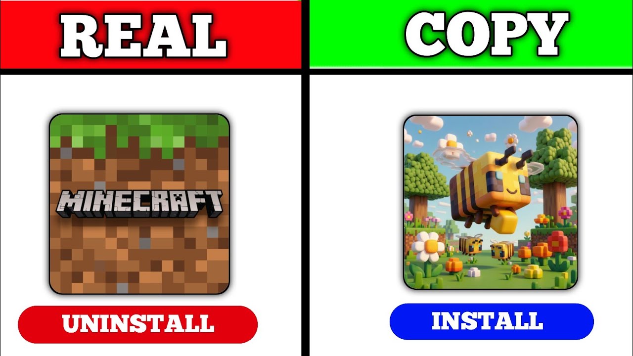 I TRIED MINECRAFT COPY GAMES ON PLAY STORE 😀