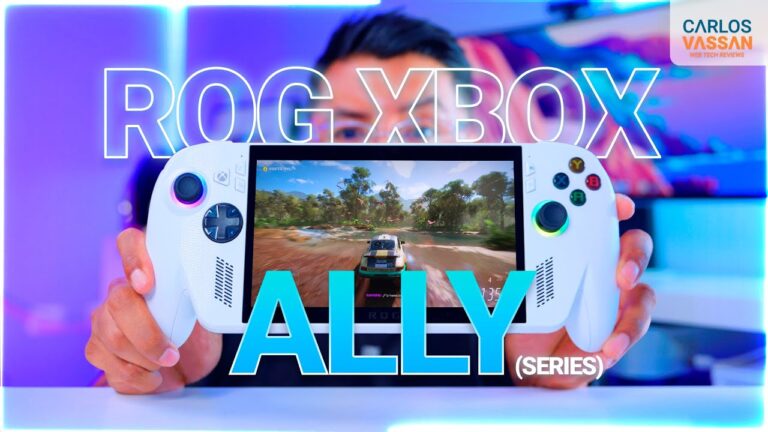 La nueva XBOX portátil: Rog Xbox Ally Series