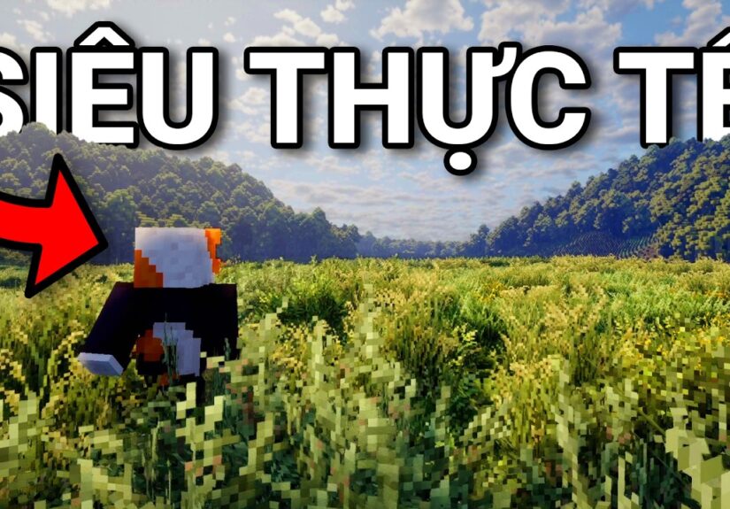 Liệu bạn có thể Biến Minecraft trở nên SIÊU THỰC