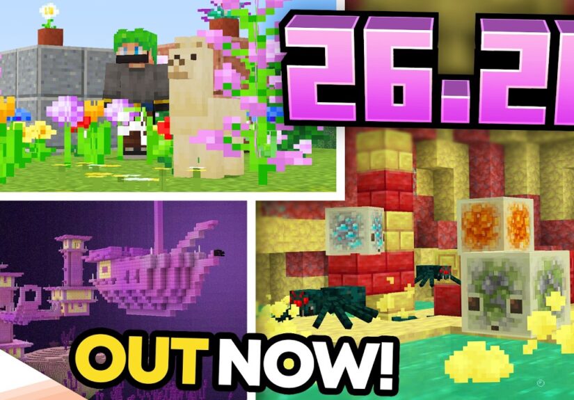 MINECRAFT 26.20: NEW END UPGRADES, SULFUR CAVE V1 + PLANT