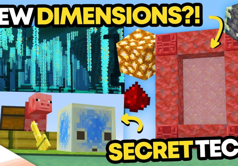 MINECRAFT JUST SET UP THE 4TH DIMENSION, ADDED A NEW