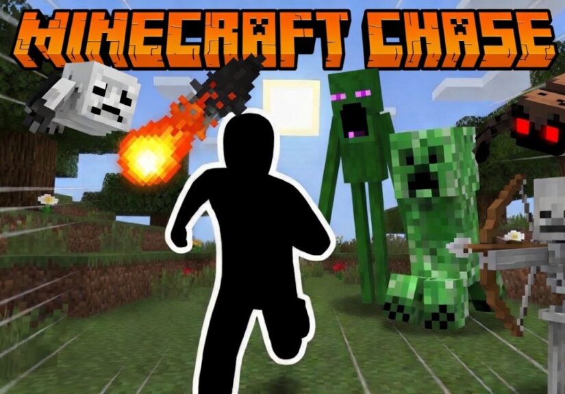 MINECRAFT SURVIVAL Immersive Interactive Warm Up | RUN FROM THE