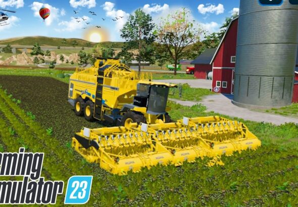 Making Biggest Header With Sugarbeet Harvesting In Fs23 | Fs23