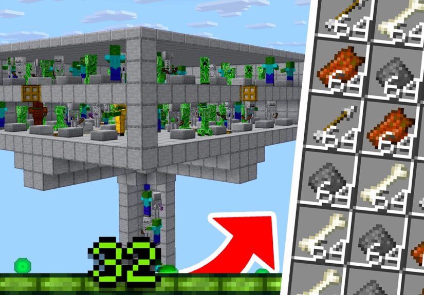 Minecraft Mob XP Farm Tutorial 26.1+ | NEW DESIGN -