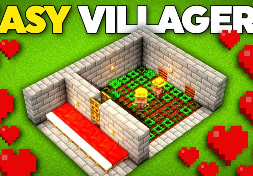 NEW EASIEST Minecraft Villager Breeder 1.21/26.1 (Bedrock & Java)