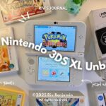 New Nintendo 3DS XL/LL (Pearl White) aesthetic unboxing in 2026