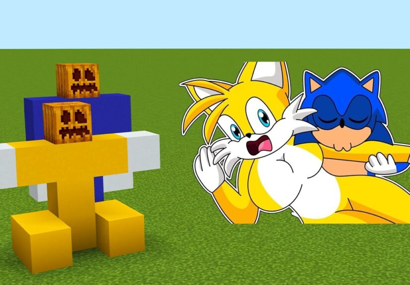 New SUPER SONIC EXE X TAILS GIRL Addon in MINECRAFT!