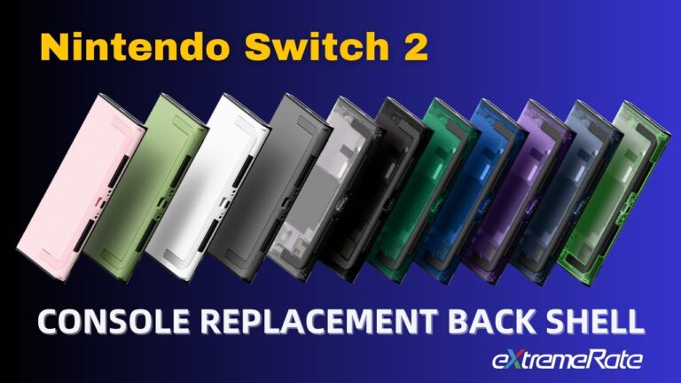 Nintendo Switch 2 Console Replacement Back Shell Installation Guide eXtremeRate