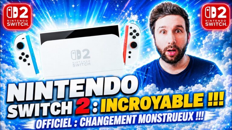 Nintendo Switch 2 : INCROYABLE 😱 OFFICIEL : CHANGEMENT MONSTRUEUX