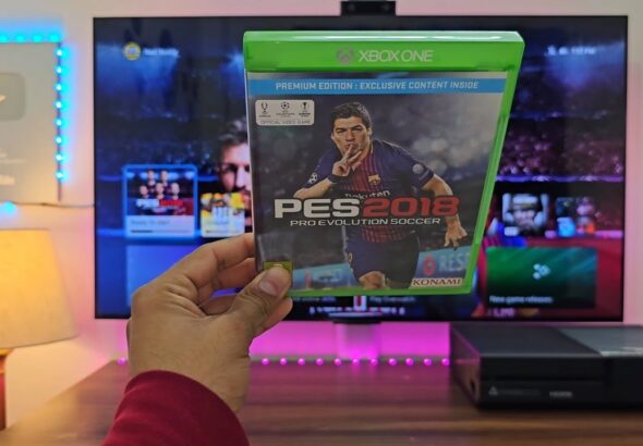 PES 18 on Xbox One Fat in 2026 😍