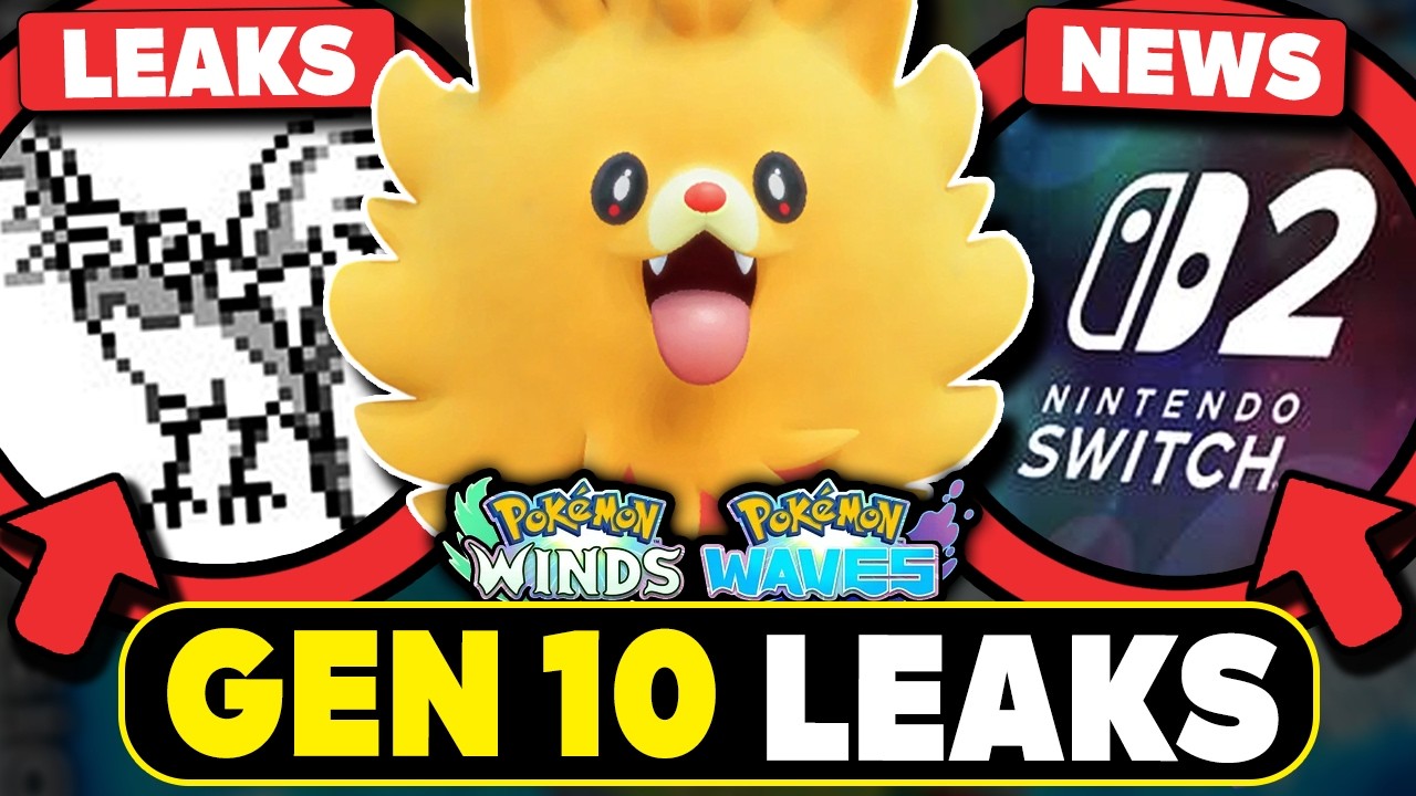 POKEMON NEWS! LEAKER REVEALS NEW GEN 10 POKEMON! NEW Nintendo