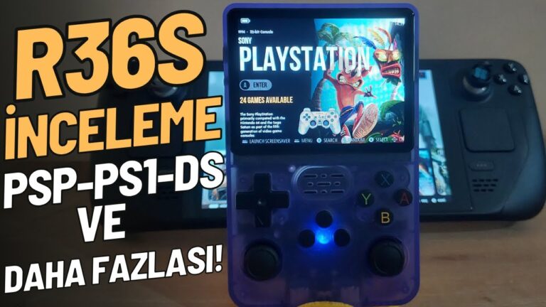 R36S Oyun Konsolu İncelemesi: PSP, PS1 ve Daha Fazlasını Tek