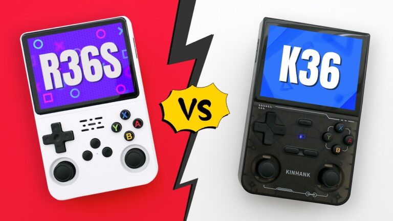 R36S VS K36 Retro Portable Handheld Game Consoles: Which One