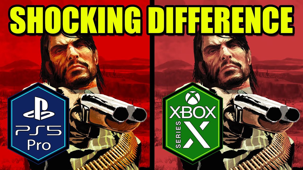 Red Dead Redemption PS5 Pro vs Xbox Series X Comparison