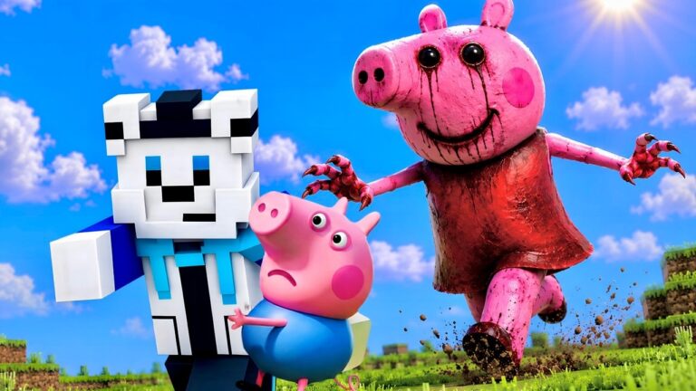 SOBREVIVO A PEPPA PIG DE HORROR EN MINECRAFT