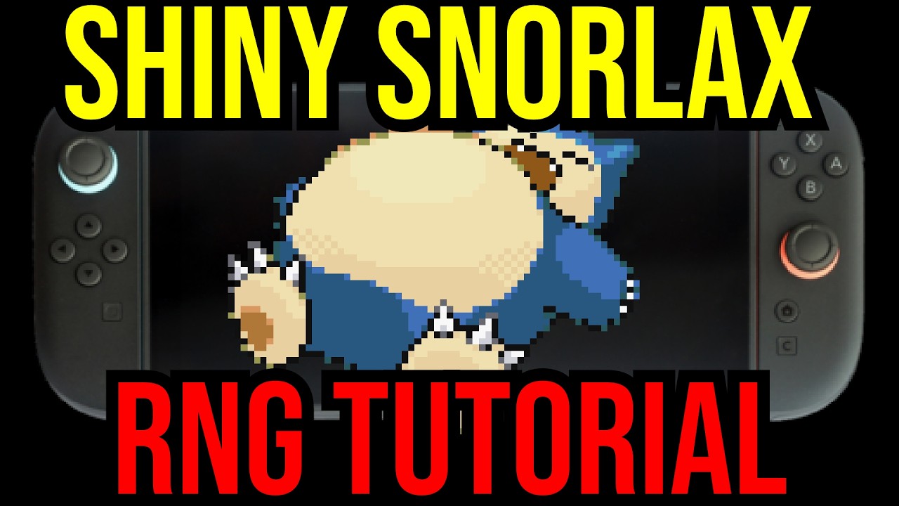 Shiny Snorlax RNG Manipulation Guide - Pokemon FireRed/LeafGreen - Nintendo