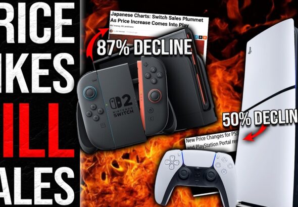 Sony and Nintendo Sales Plunge After Price Hikes - Inside