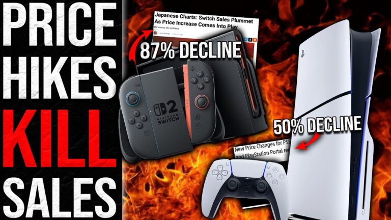 Sony and Nintendo Sales Plunge After Price Hikes - Inside