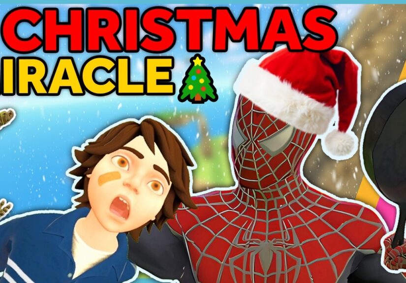 Spider-Man VR SAVES Gregory FNAF! 🎄 [THE CHRISTMAS SPECIAL]