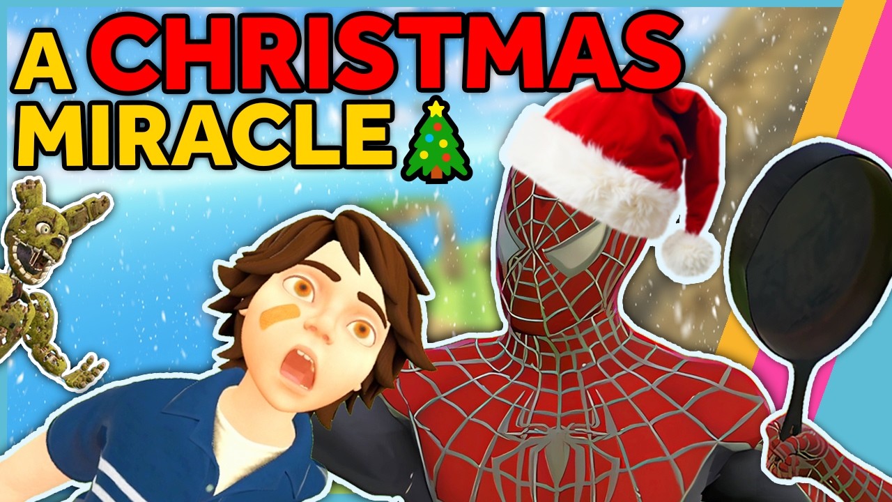 Spider-Man VR SAVES Gregory FNAF! 🎄 [THE CHRISTMAS SPECIAL]