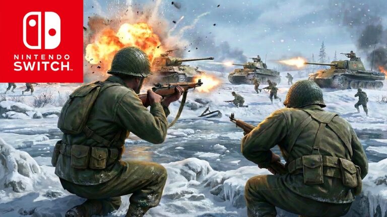 TOP 10 Best Military War Games on Nintendo Switch -