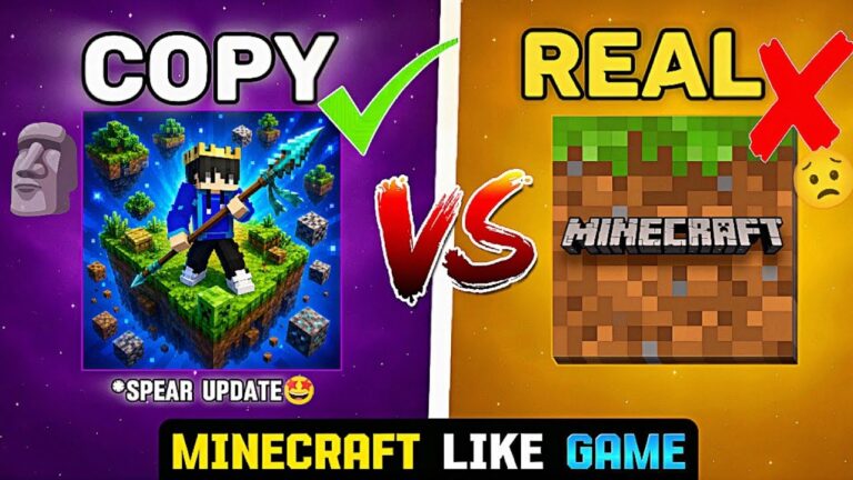 TOP 3 COPY GAMES LIKE MINECRAFT WITH SPEAR UPDATE 🤩|