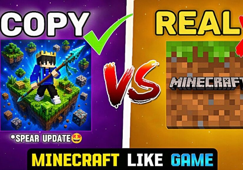 TOP 3 COPY GAMES LIKE MINECRAFT WITH SPEAR UPDATE 🤩|