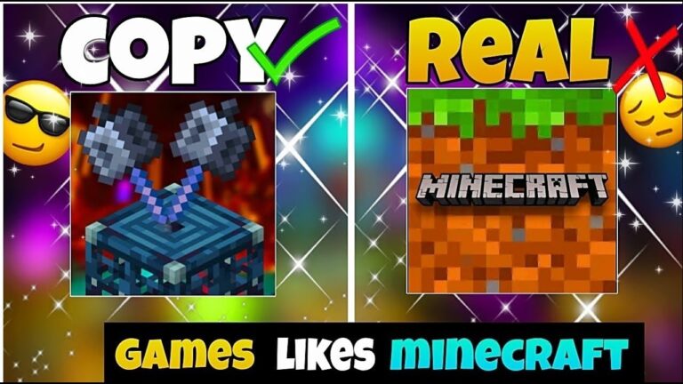 TOP 5 BEST COPY GAMES LIKE MINECRAFT 1.22 JAVA EDITION