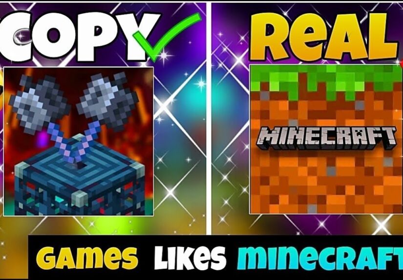 TOP 5 BEST COPY GAMES LIKE MINECRAFT 1.22 JAVA EDITION
