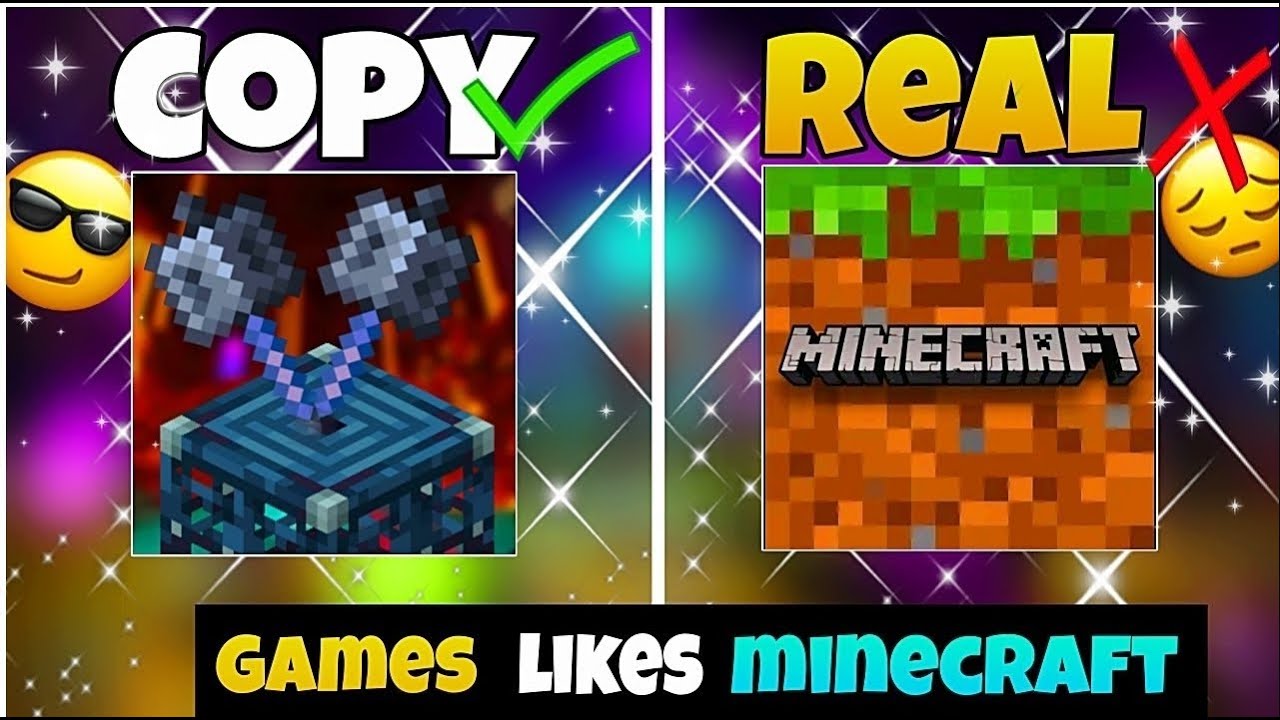 TOP 5 BEST COPY GAMES LIKE MINECRAFT 1.22 JAVA EDITION