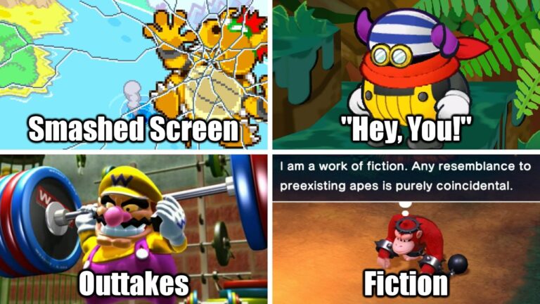The Greatest Fourth Wall Breaks in Mario Games (1986 -