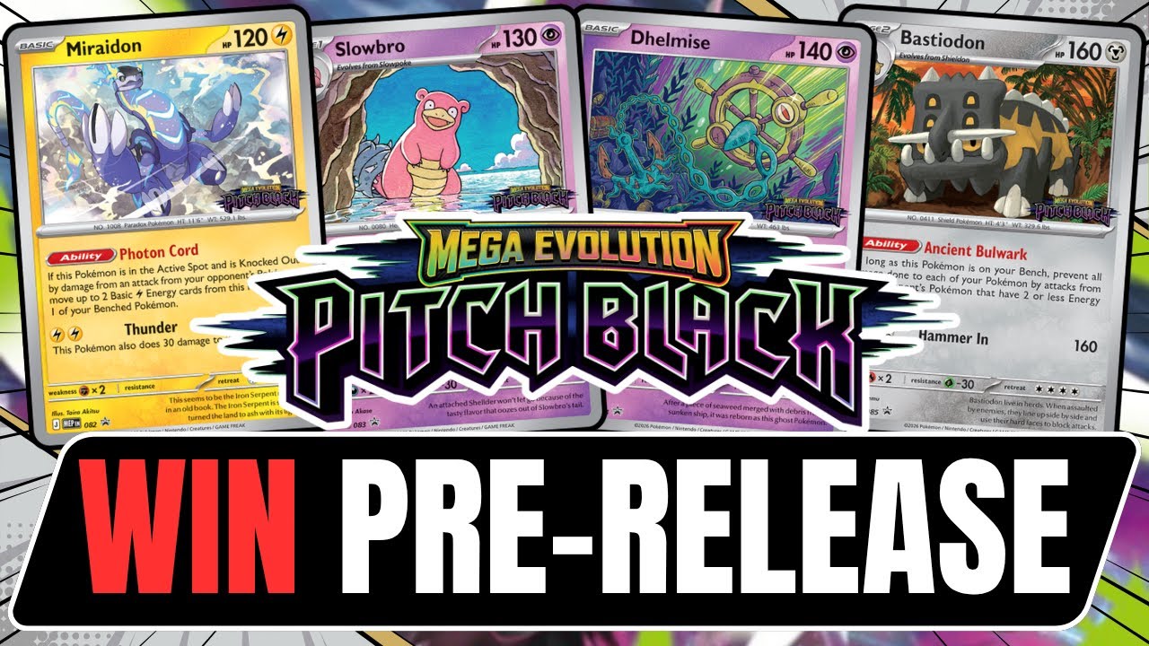 The ULTIMATE Pitch Black Prerelease Guide | Promos, Builds &