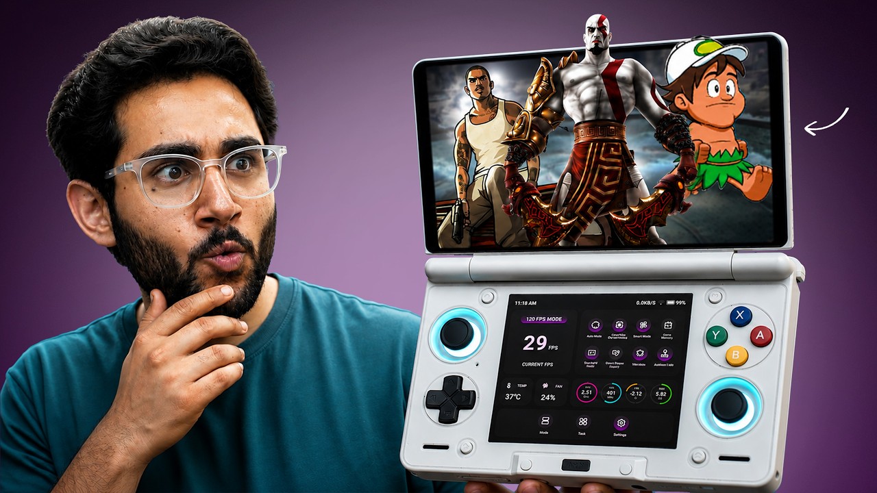 This Gaming Console Has TWO Screens! - AYN Thor