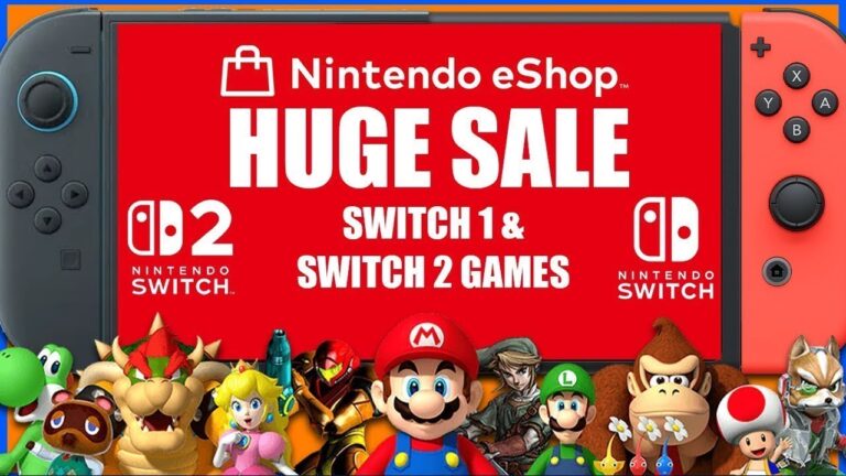 This NEW Nintendo Eshop Sale Has Some AMAZING DEALS!