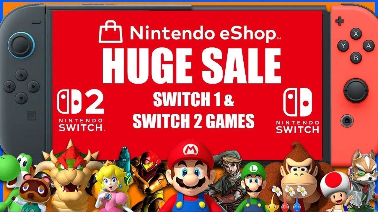 This NEW Nintendo Eshop Sale Has Some AMAZING DEALS!
