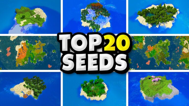 Top 20 SURVIVAL ISLAND SEEDS For Minecraft 1.21.11!