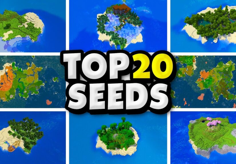 Top 20 SURVIVAL ISLAND SEEDS For Minecraft 1.21.11!