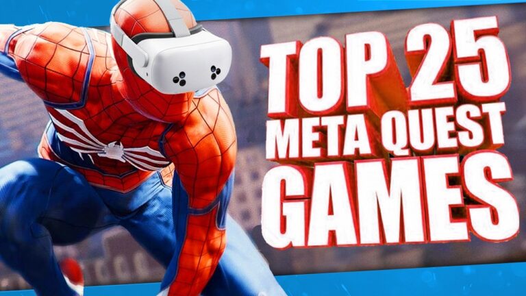 Top 25 Best Essential VR Games On Meta Quest 3
