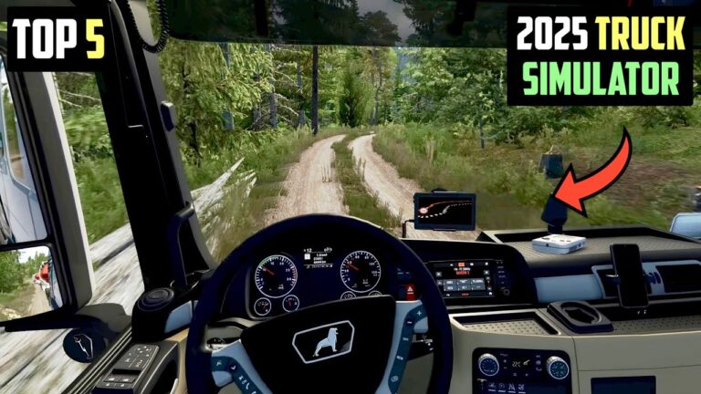 Top 5 Truck simulator games for android | Best Truck