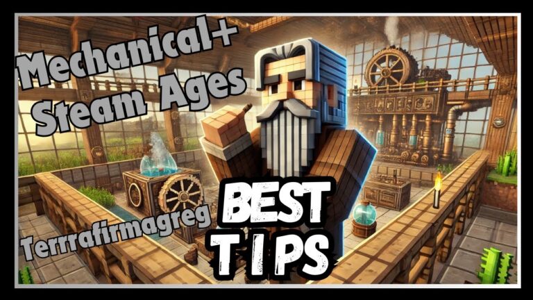Top Mechanical + Steam Age Tips | Terrafirmagreg | Terrrafirmacraft
