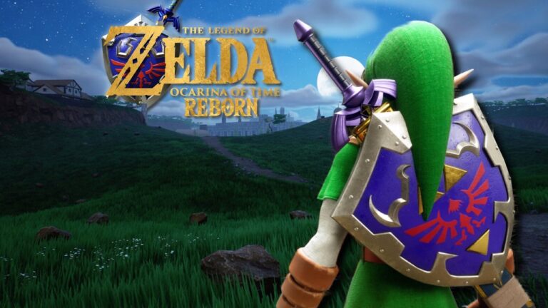 Welcome to the NEW Hyrule Field in Zelda Ocarina of