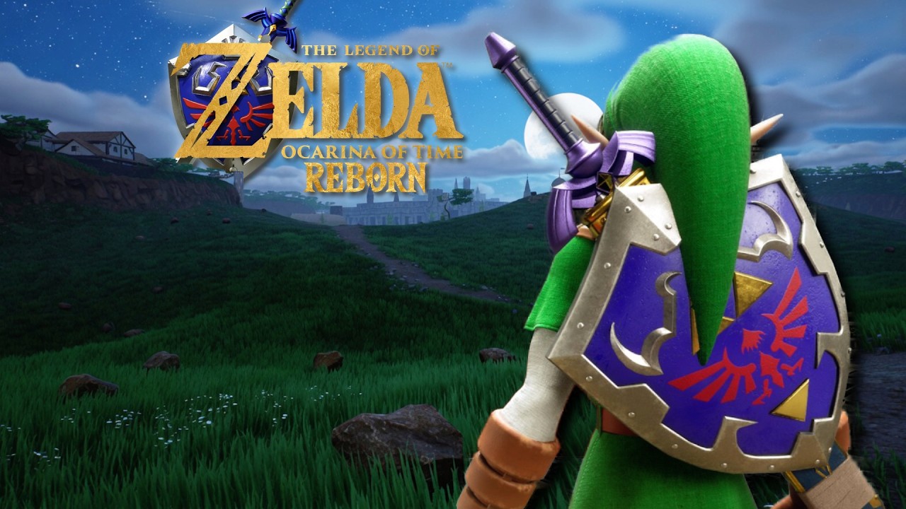 Welcome to the NEW Hyrule Field in Zelda Ocarina of
