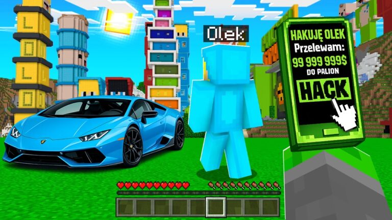 ZHACKOWAŁEM KONTO OLKA w MINECRAFT!
